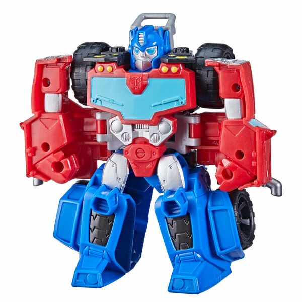 Transformers Rescue Bots Academy Optimus Prime To All Terrain Vehicle  (1 of 6)